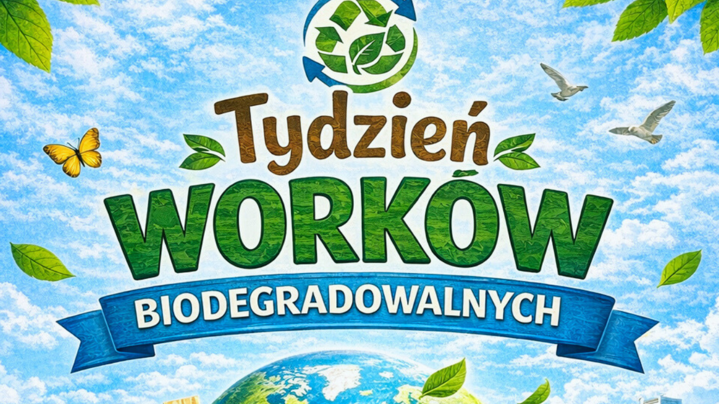 Tydzień  Worków Biodegradowalnych - plakat