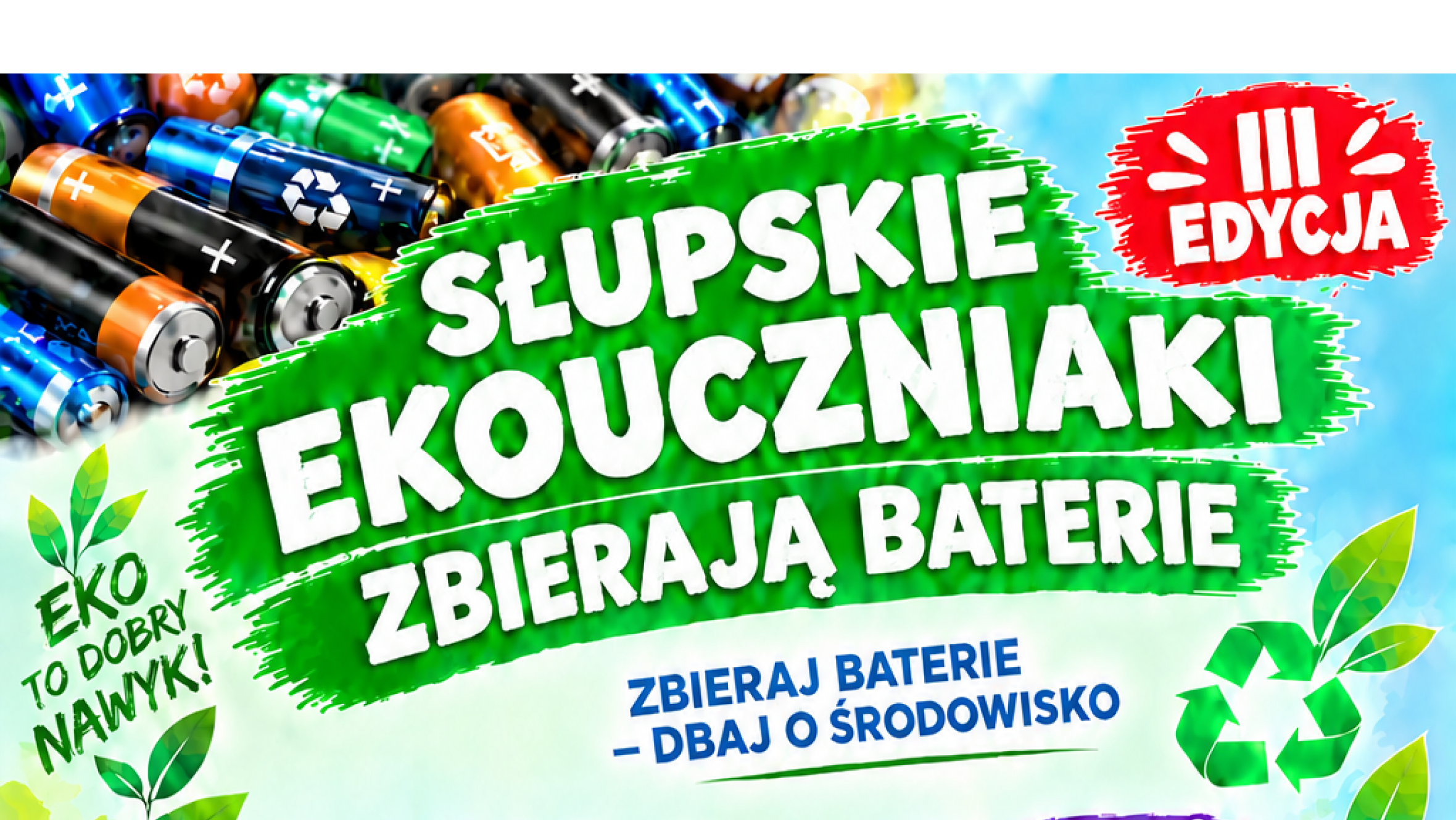 Słupskie ekouczniaki zbierają baterie — III edycja